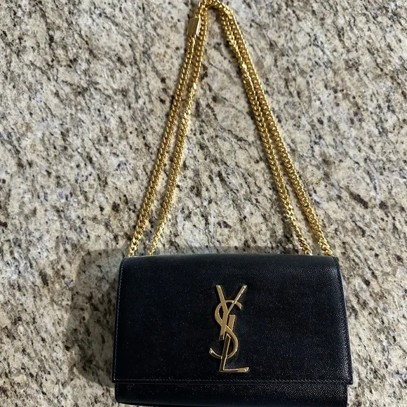 Yves Saint Laurent Kate Small crossbody bag in black - Picture 12 of 16